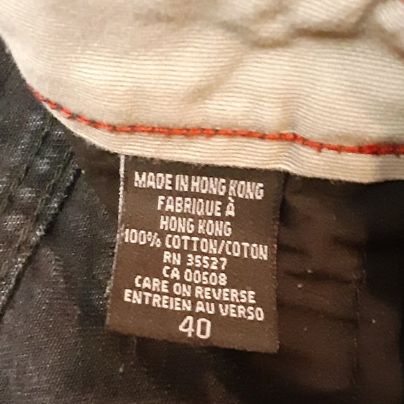 Vintage Men's Girbaud Black Shorts - Picture 4 of 5